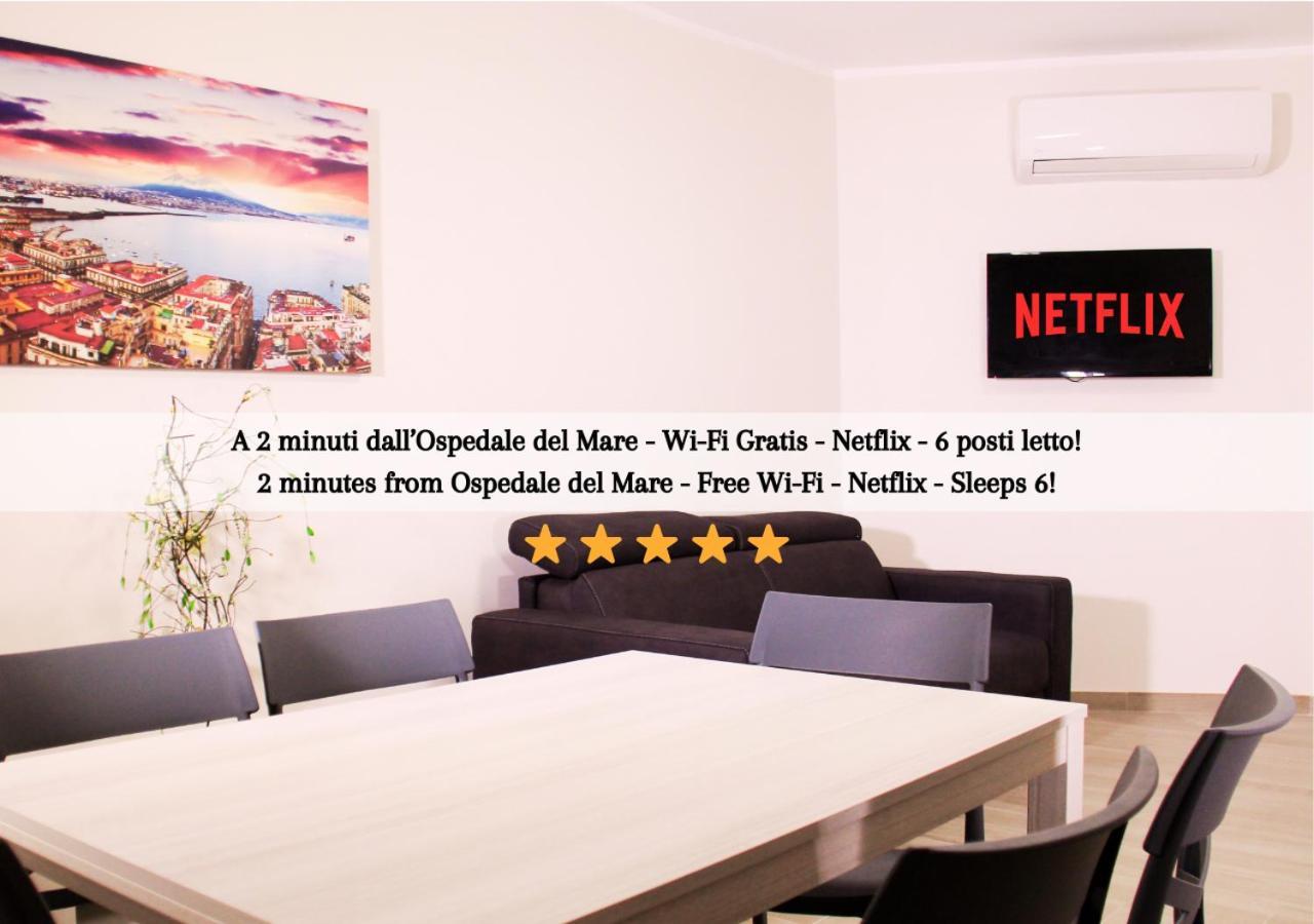 Ospedale Del Mare - Wi-Fi Gratis E Parcheggio Gratuito Lejlighed Napoli Eksteriør billede